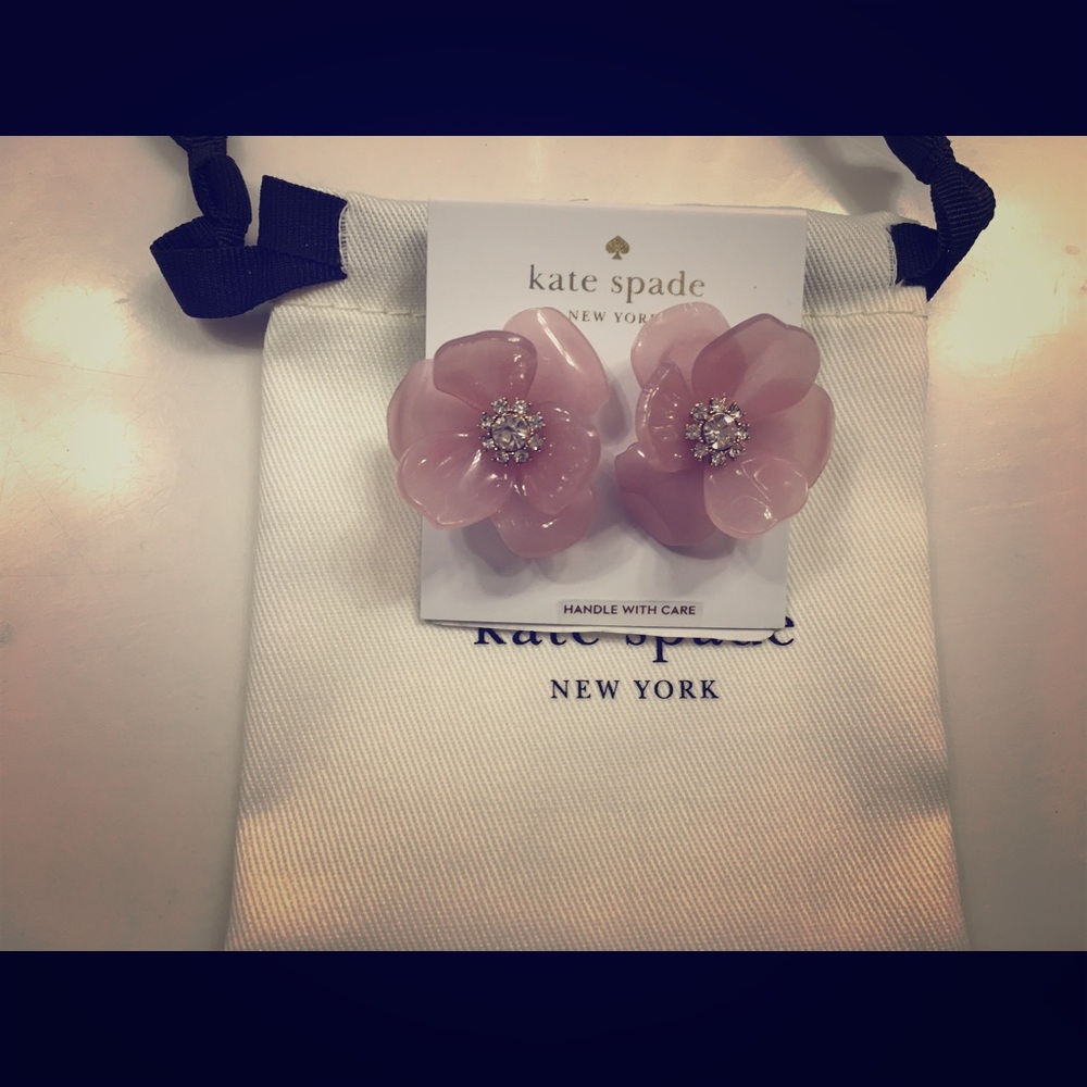 Kate Spade flower earrings! - Picture 2 of 7